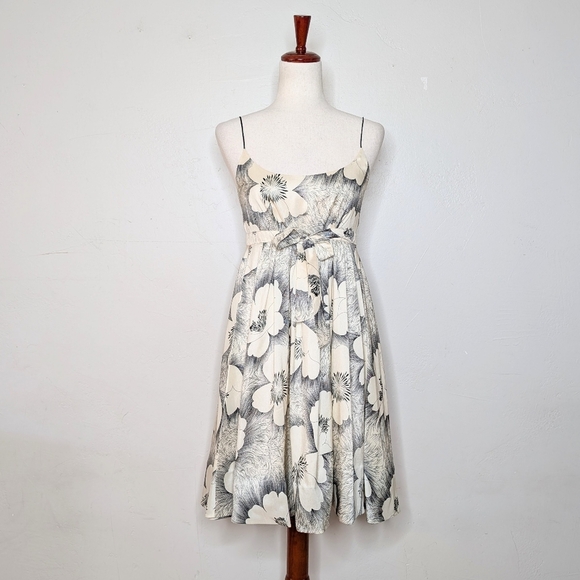 ANTHROPOLOGIE PLENTY FROCK BY TRACY REESE JACANA SILK DRESS  SIZE 4 $250 - Picture 1 of 6